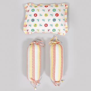 Chun Chun Chidiya Pink Cotton Baby Bedding Set (Set of 6) Chun Chun Chidiya Pink Cotton Baby Bedding Set (Set of 6)