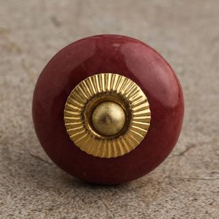 BPCK-088-B Thulian Pin Cabinet Knob-Brass