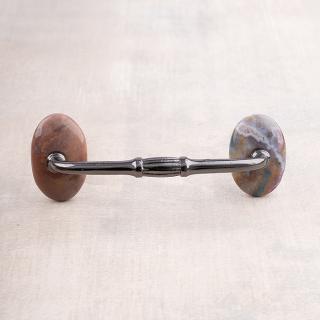 Agate Natural Gemstone Cabinet Furniture Pull