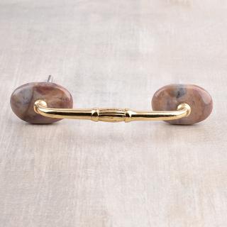 Agate Natural Gemstone Cabinet Furniture Pull