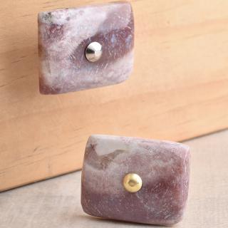 Agate Natural Gemstone Cabinet Furniture Knobs