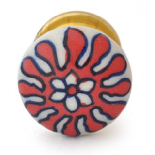 BPCK-145-Red design Ceramic knob