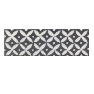 White flower with Black base Tile (2x6) White flower with Black base Tile (2x6)