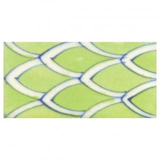White and Green Color Tile White and Green Color Tile