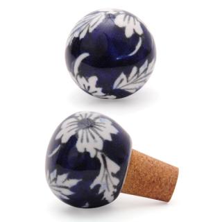 Ceramic Bottle Stoppers (Set of Two). Ceramic Bottle Stoppers (Set of Two).