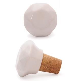 White color wine bottle stoppers. White color wine bottle stoppers.