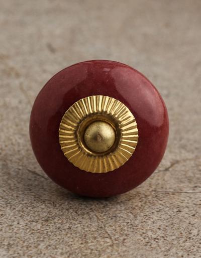 BPCK-088-B Thulian Pin Cabinet Knob-Brass