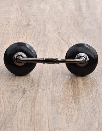 Black Ceramic Cabinet Pull