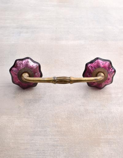Antique Metallic Glass Bathroom cabinet Pull Antique Metallic Glass Bathroom cabinet Pull