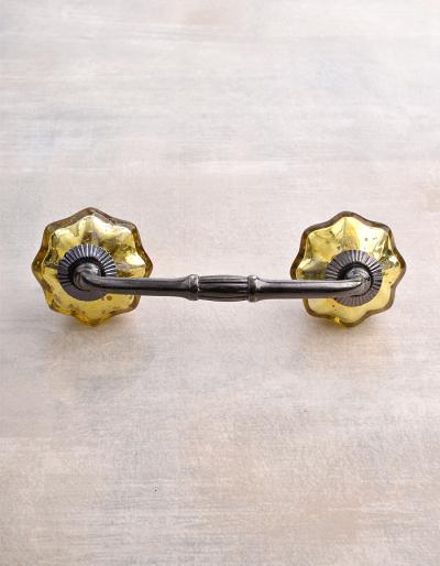 Unique Gold Metallic Glass Kitchen Cabinet Pull Unique Gold Metallic Glass Kitchen Cabinet Pull