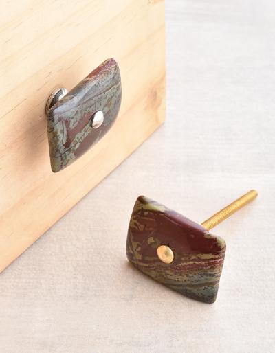 Agate Natural Gemstone Cabinet Furniture Knobs08