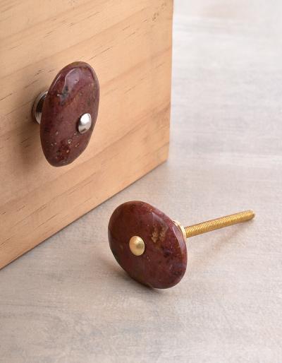 Agate Natural Gemstone Cabinet Furniture Knobs09