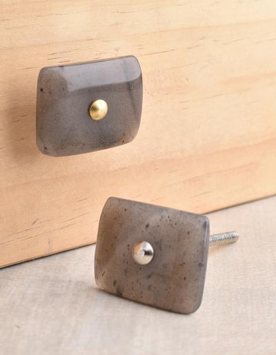 Agate Natural Gemstone Cabinet Furniture Knobs