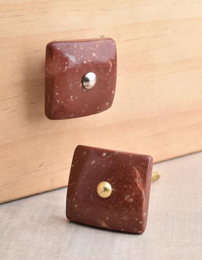 Agate Natural Gemstone Cabinet Furniture Knobs