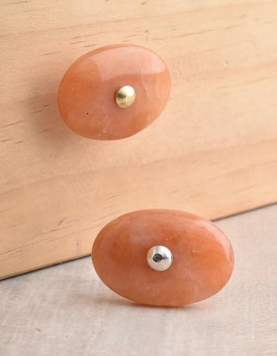 Agate Natural Gemstone Cabinet Furniture Knobs