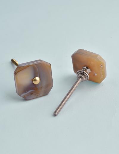 Agate Natural Gemstone Cabinet Furniture Knobs