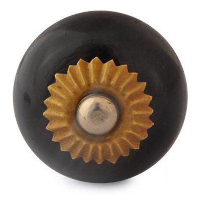 BPGK-144-Brown Glass Knob BPGK-144-Brown Glass Knob