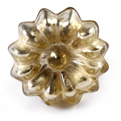 Gold Antique Metallic Glass Cabinet Knob Gold Antique Metallic Glass Cabinet Knob