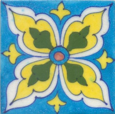 Green, Yellow and Turquoise Tile Green, Yellow and Turquoise Tile