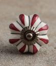 BPCK-010 Flower Shaped Cabinet Knob-Antique Silver