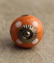BPCK-031 Orange Cabinet Knob-Antique Silver