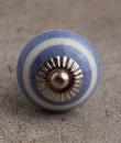 BPCK-065 Light Purple and White Cabinet knob-Silver