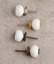 BPCK-074 White Cabinet knob