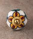 BPCK-160 Coloured Ceramic knob-Brass