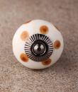 BPCK-164 Ceramic knob-Antique Silver