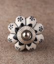 BPCK-166 Black design Ceramic knob-Silver