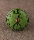 BPCK-171 Clock Ceramic knob-Antique Brass