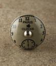 BPCK-174 Clock Light Grey Ceramic knob-Silver