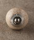 BPCK-183 Cream Cabinet Knob-Silver
