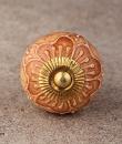 BPCK-248 Light Brown Cabinet Knob-Silver