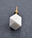 White Agate  Stone Cabinet Knob-3