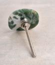 Agate Natural Gemstone Green, White Shade Cabinet Furniture Knobs