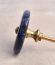 Agate Natural Gemstone Blue Shade Cabinet Furniture Knobs