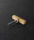 Rectangle Shape Mustard Resin Drawer Dresser Cabinet Knobs