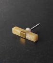 Rectangle Shape Mustard Resin Drawer Dresser Cabinet Knobs