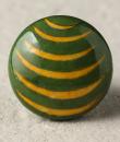 Green And Yellow Designer Ceramic Blue Pottery Drawer Knob
