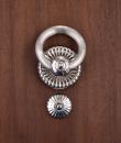 Door Knoker Silver Fitting