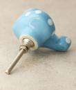 NKPS-004 Turquoise Elephant Shape knob