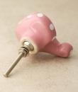 NKPS-006 Pink Color Elephant Shape Knob