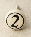 NKPS-009 Cream Color 2 Numbering knob