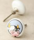 NKPS-020 Cow Ceramic knob