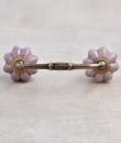 Light Purple Melon Ceramic Cabinet Knob