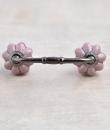 Light Purple Melon Ceramic Cabinet Knob