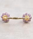 Light Purple Melon Ceramic Cabinet Knob