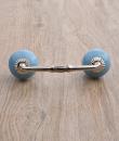 Turquoise Ceramic Cabinet Pull