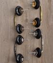 Black Ceramic Cabinet Pull